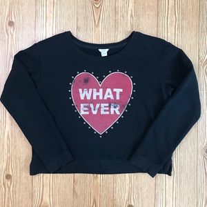 Forever 21 ‘Whatever’ Crewneck Medium